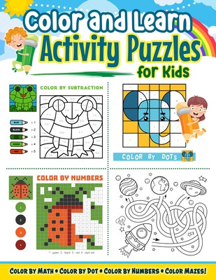 Color and Learn Activity Puzzles for Kids by Hue, Veronica