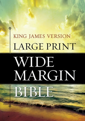 Large Print Wide Margin Bible-KJV by Hendrickson Publishers