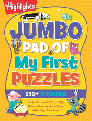 Jumbo Pad of My First Puzzles by Highlights