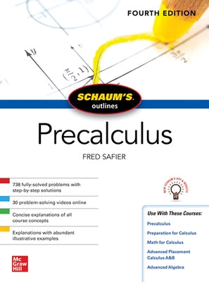 Schaum's Outline of Precalculus, Fourth Edition by Safier, Fred