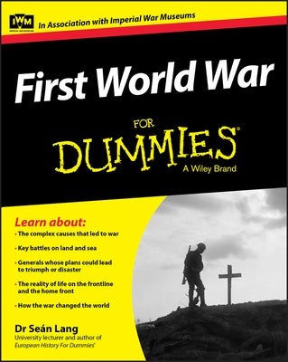 First World War For Dummies by Lang, Se&#225;n