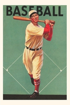 Vintage Journal Baseball Batter Poster by Found Image Press