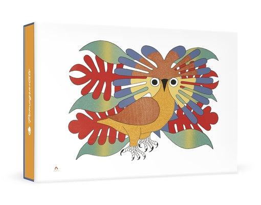 Kenojuak Ashevak: Sun Owl and Foliage Small Boxed Cards by Kenojuak Ashevak