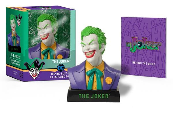 The Joker Talking Bust and Illustrated Book [With Book(s)] by Manning, Matthew K.