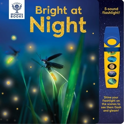 Britannica Books: Bright at Night Book and 5-Sound Flashlight by Pi Kids