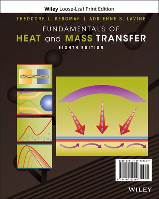 Fundamentals of Heat and Mass Transfer by Lavine, Adrienne S.