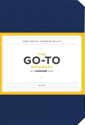 Go-To Notebook with Mohawk Paper, Midnight Blue Dotted: (Dotted Notebooks, Notebooks with Dots, Blue Notebook) by Chronicle Books