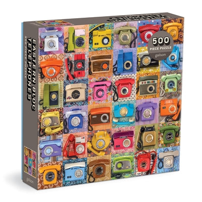 Eastern Bloc Telephones 500 Piece Puzzle by Galison Mudpuppy