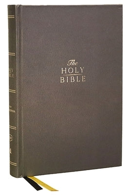 Kjv, Center-Column Reference Bible with Apocrypha, Hardcover, 73,000 Cross-References, Red Letter, Comfort Print: King James Version by Thomas Nelson