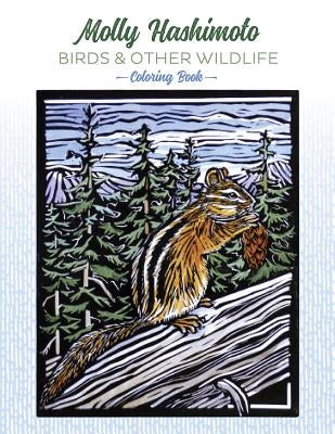 Molly Hashimoto: Birds & Other Wildlife Coloring Book by Molly, Hashimoto