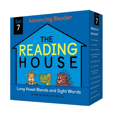 The Reading House Set 7: Long Vowel Blends and Sight Words by The Reading House