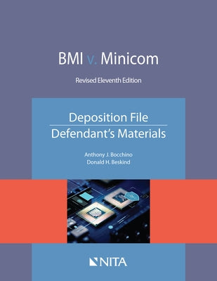 BMI V. Minicom, Deposition File, Defendant's Materials by Bocchino, Anthony J.