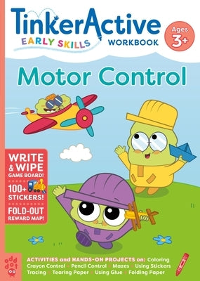 Tinkeractive Early Skills Motor Control Workbook Ages 3+ by Sidat, Enil