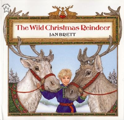 The Wild Christmas Reindeer by Brett, Jan