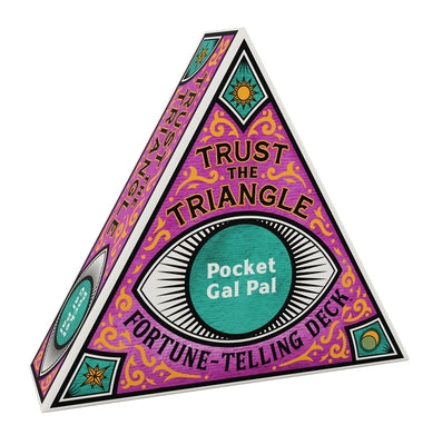Trust the Triangle Fortune-Telling Deck: Pocket Gal Pal by Chronicle Books