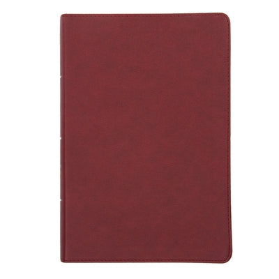 NASB Giant Print Reference Bible, Burgundy Leathertouch by Holman Bible Publishers