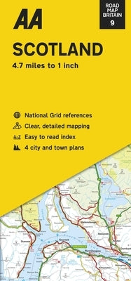Road Map Britain: Scotland by Publishing, Aa