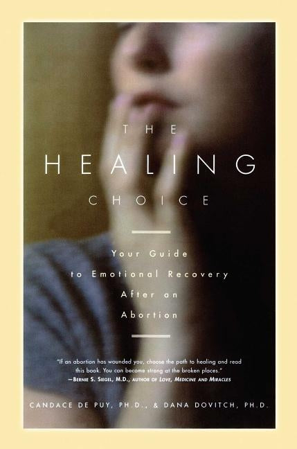 The Healing Choice: Your Guide to Emotional Recovery After an Abortion by Dovitch, Dana
