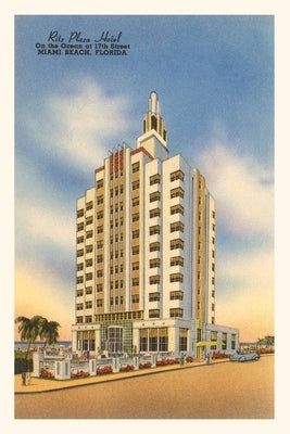 Vintage Journal Ritz Plaza Hotel, Miami Beach, Florida by Found Image Press