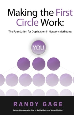 Making the First Circle Work: The Foundation for Duplication in Network Marketing by Gage, Randy