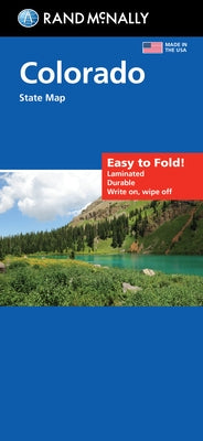 Rand McNally Easy to Fold: Colorado State Laminated Map by Rand McNally