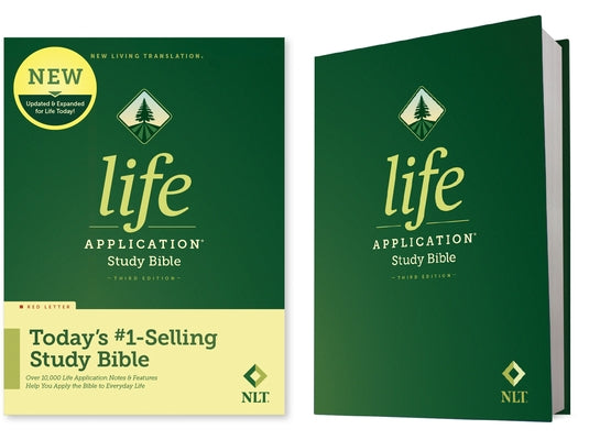 NLT Life Application Study Bible, Third Edition (Red Letter, Hardcover) by Tyndale