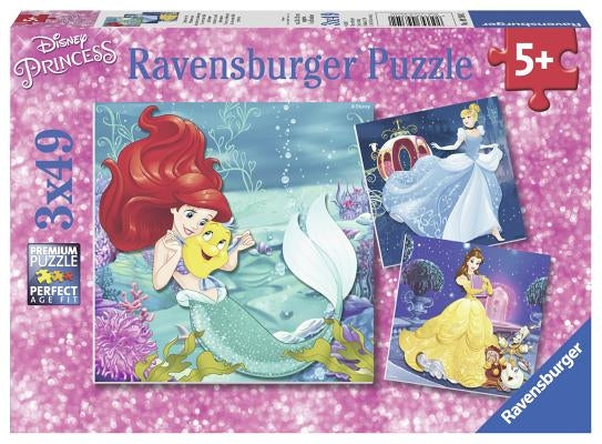 Princesses (3 X 49 PC Puzzles) by Ravensburger