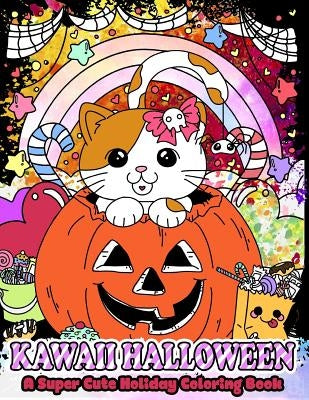 Kawaii Halloween: A Super Cute Holiday Coloring Book by Tumbagahan, Jean