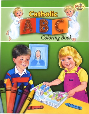 Catholic A-B-C Coloring Book by MC Kean, Emma C.