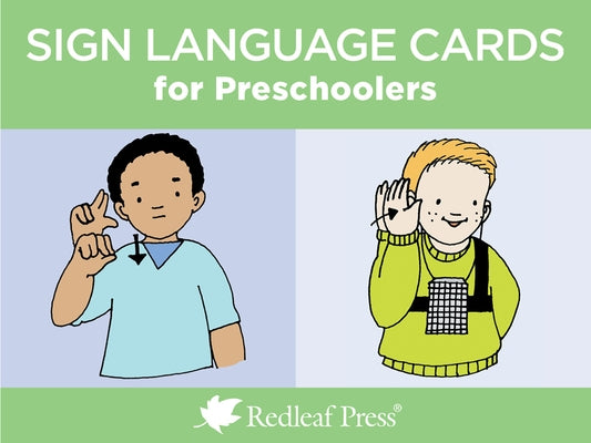 Sign Language Cards for Preschoolers by Press, Redleaf