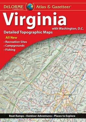 Delorme Virginia Atlas & Gazetteer by Rand McNally