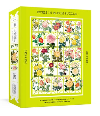 Roses in Bloom Puzzle: A 1000-Piece Jigsaw Puzzle Featuring Rare Art from the New York Botanical Garden: Jigsaw Puzzles for Adults by The New York Botanical Garden