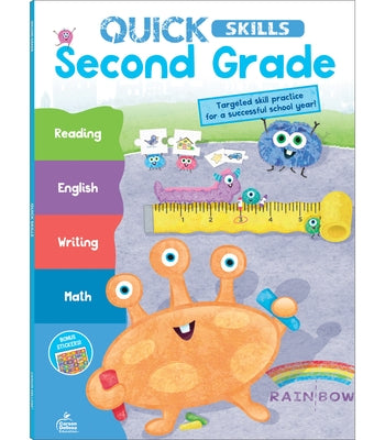 Quick Skills Second Grade Workbook by Carson Dellosa Education