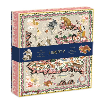 Liberty London Maxine 500 Piece Double Sided Puzzle with Shaped Pieces by Liberty London