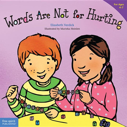 Words Are Not for Hurting by Verdick, Elizabeth