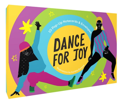 Dance for Joy Notecards: 10 Pop-Up Notecards & Envelopes by Durand, Aurelia