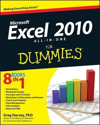 Excel 2010 All-in-One For Dummies by Harvey, Greg