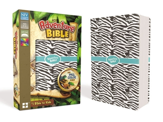 Niv, Adventure Bible, Leathersoft, Zebra Print, Full Color Interior by Richards, Lawrence O.