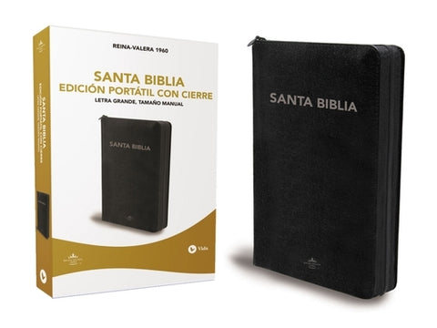 Santa Biblia Rvr1960- Edicion Portatil Con Cremallera by Rvr 1960- Reina Valera 1960