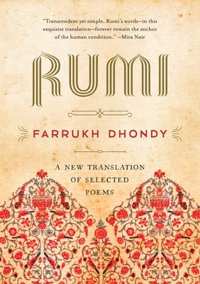 Rumi: A New Translation of Selected Poems by Rumi