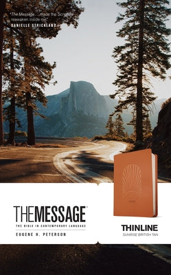 The Message Thinline (Leather-Look, Sunrise British Tan) by Peterson, Eugene H.