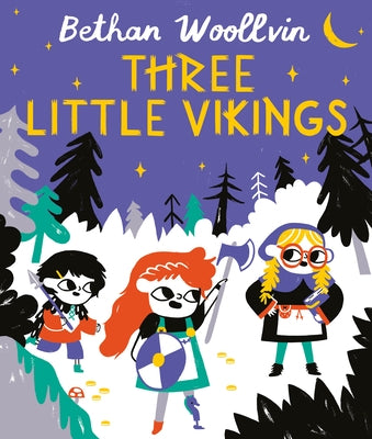 Three Little Vikings by Woollvin, Bethan