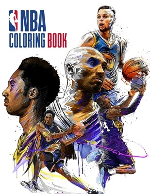 Nba Coloring Book: Basketball Coloring Book for Adult and Kid by Fletcher, Sherry