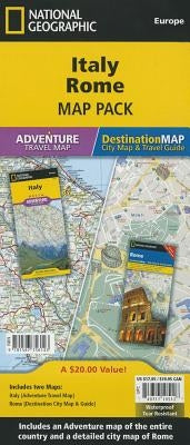 Italy, Rome [Map Pack Bundle] by National Geographic Maps