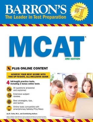 MCAT with Online Tests by Cutts, Jay B.