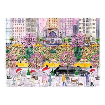 Michael Storrings Spring on Park Avenue 1000 Piece Puzzle by Galison