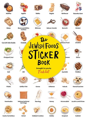 The Jewish Foods Sticker Book by Tablet