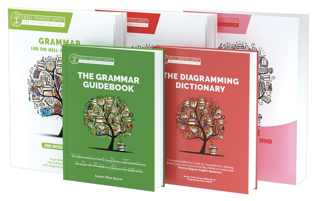 Red Full Course Bundle: Everything You Need for Your First Year of Grammar for the Well-Trained Mind Instruction by Bauer, Susan Wise