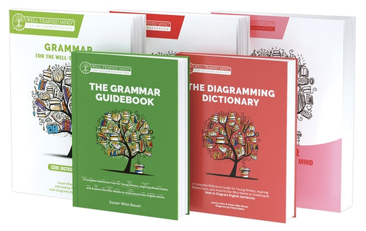 Red Full Course Bundle: Everything You Need for Your First Year of Grammar for the Well-Trained Mind Instruction by Bauer, Susan Wise