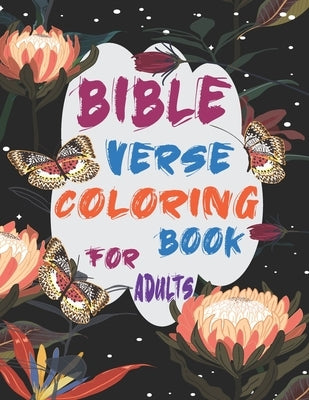 Bible Verse Coloring Book For Adults: Inspirational and Motivational Christian Religion Bible Verse and Psalms Coloring Book for Adults and Teens by Publications, Harnden-Darko